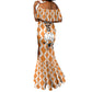 Custom Ivory Coast Football Mermaid Dress Go Champions