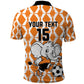 Custom Ivory Coast Football Polo Shirt Go Champions