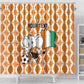 Custom Ivory Coast Football Shower Curtain Go Champions