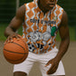 Custom Ivory Coast Football Sleeveless Zip Hoodie Go Champions - African Pride