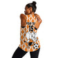 Custom Ivory Coast Football Women Racerback Tank Go Champions