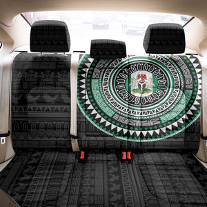 Nigeria African Tribal Pattern Back Car Seat Cover Chest Arm Tattoo