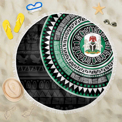 Nigeria African Tribal Pattern Beach Blanket Chest Arm Tattoo