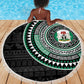 Nigeria African Tribal Pattern Beach Blanket Chest Arm Tattoo
