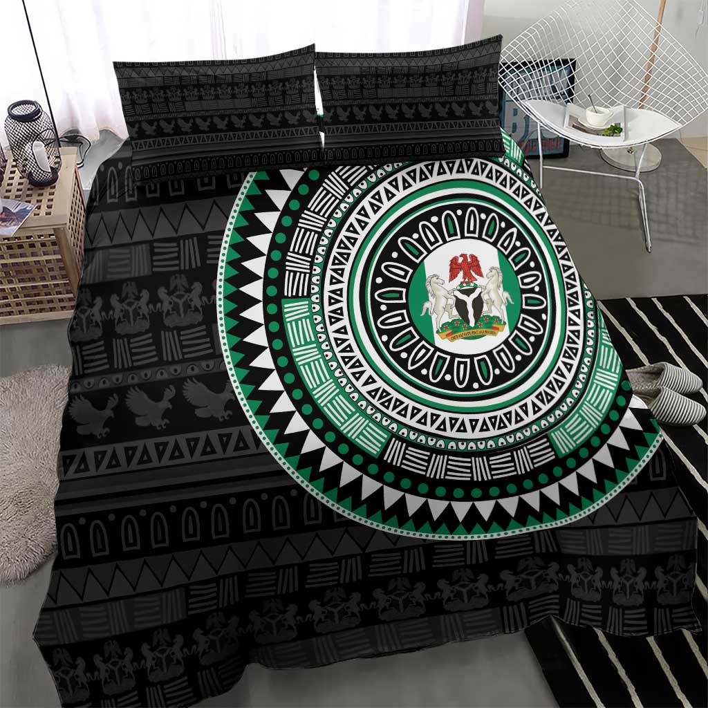 Nigeria African Tribal Pattern Bedding Set Chest Arm Tattoo