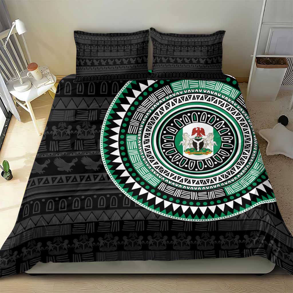 Nigeria African Tribal Pattern Bedding Set Chest Arm Tattoo