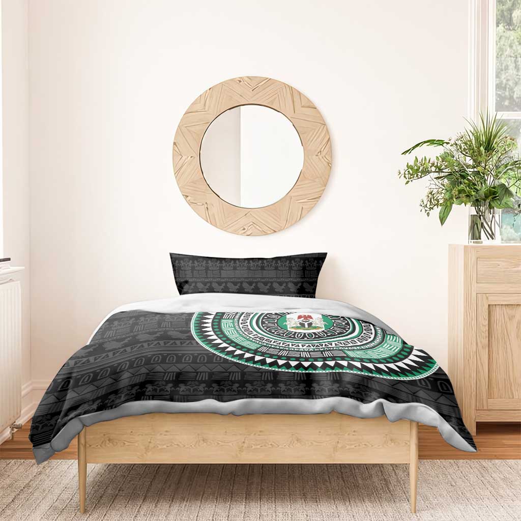 Nigeria African Tribal Pattern Bedding Set Chest Arm Tattoo