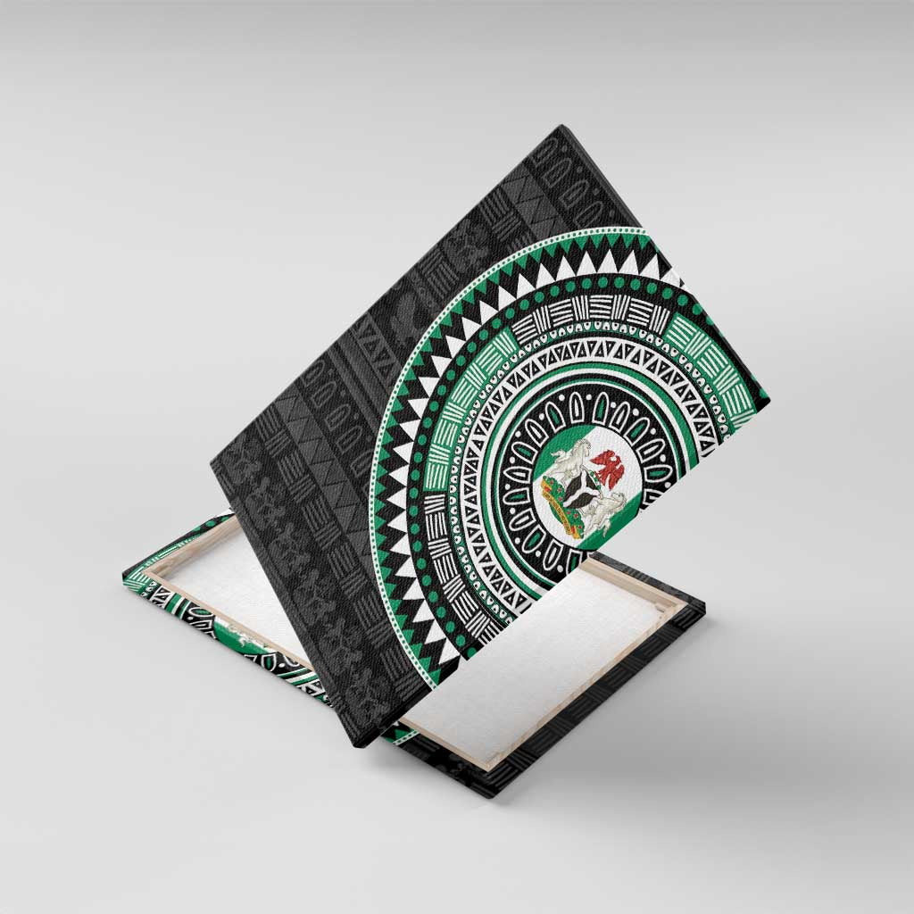 Nigeria African Tribal Pattern Canvas Wall Art Chest Arm Tattoo