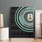 Nigeria African Tribal Pattern Canvas Wall Art Chest Arm Tattoo