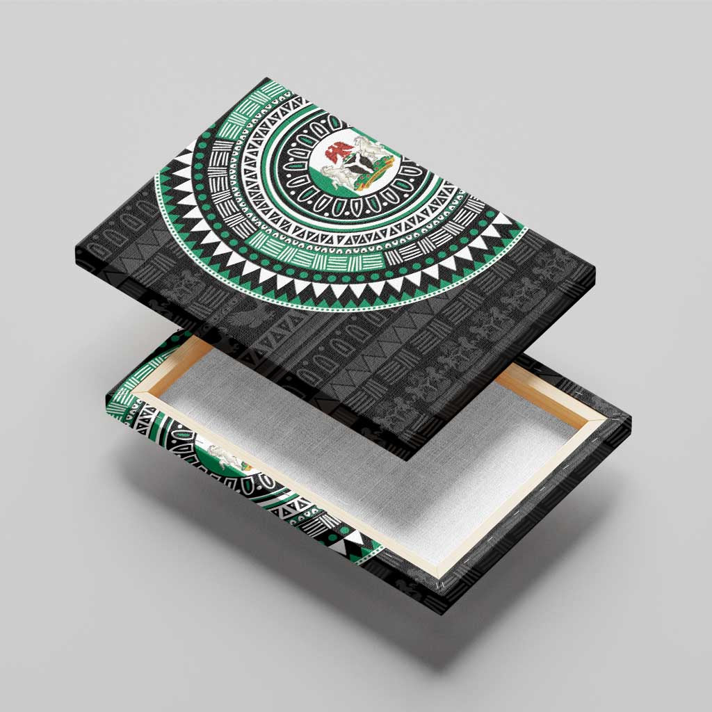 Nigeria African Tribal Pattern Canvas Wall Art Chest Arm Tattoo