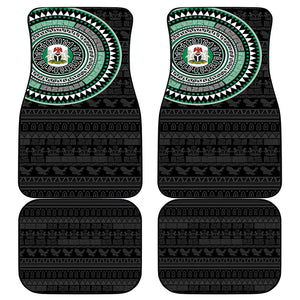 Nigeria African Tribal Pattern Car Mats Chest Arm Tattoo