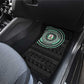 Nigeria African Tribal Pattern Car Mats Chest Arm Tattoo