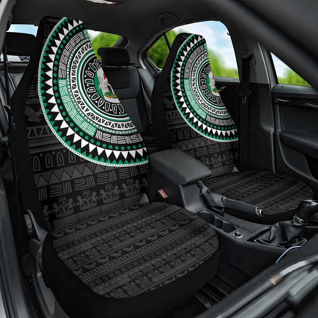 Nigeria African Tribal Pattern Car Seat Cover Chest Arm Tattoo