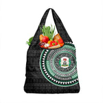 Nigeria African Tribal Pattern Grocery Bag Chest Arm Tattoo