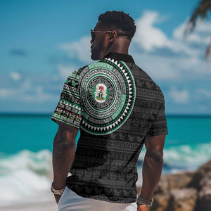 Nigeria African Tribal Pattern Hawaiian Shirt Chest Arm Tattoo