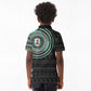 Nigeria African Tribal Pattern Kid Polo Shirt Chest Arm Tattoo