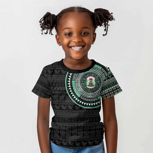 Nigeria African Tribal Pattern Kid T shirt Chest Arm Tattoo