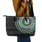 Nigeria African Tribal Pattern Leather Tote Bag Chest Arm Tattoo