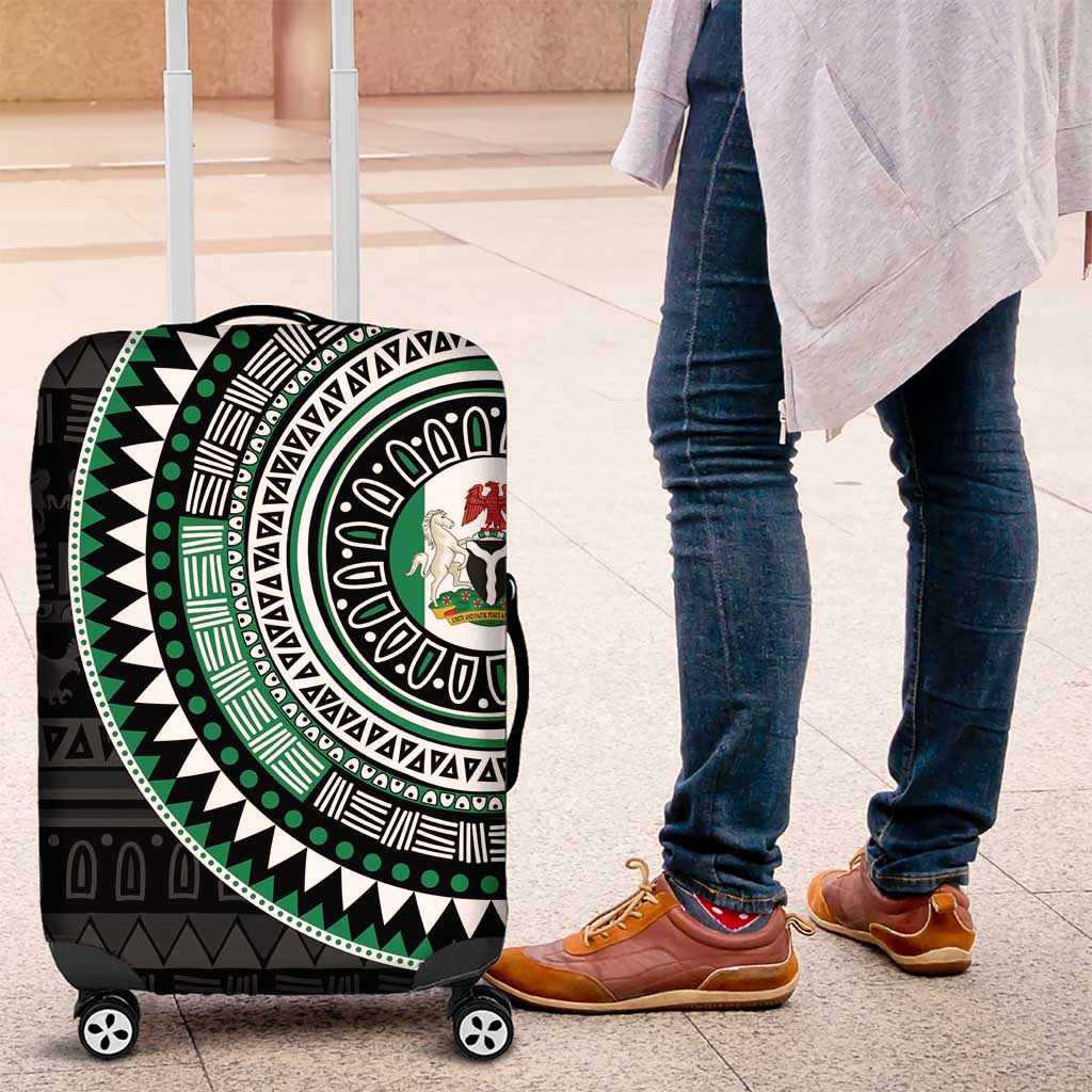 Nigeria African Tribal Pattern Luggage Cover Chest Arm Tattoo