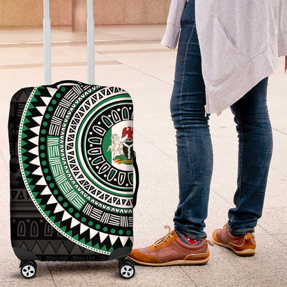 Nigeria African Tribal Pattern Luggage Cover Chest Arm Tattoo