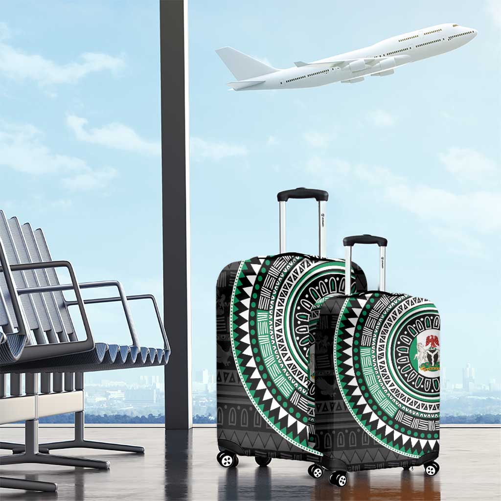Nigeria African Tribal Pattern Luggage Cover Chest Arm Tattoo