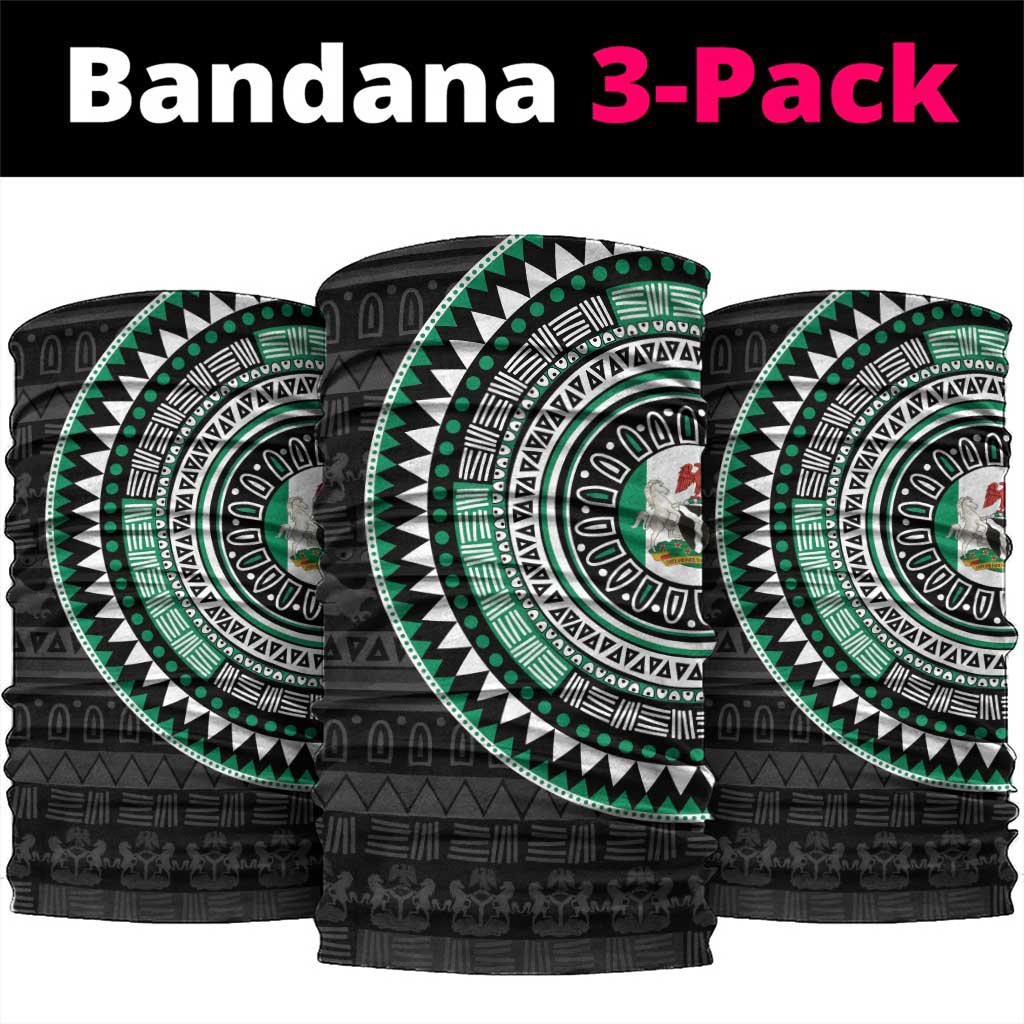 Nigeria African Tribal Pattern Neck Gaiter Chest Arm Tattoo LT15