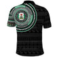 Nigeria African Tribal Pattern Polo Shirt Chest Arm Tattoo
