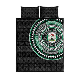 Nigeria African Tribal Pattern Quilt Bed Set Chest Arm Tattoo