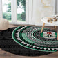 Nigeria African Tribal Pattern Round Carpet Chest Arm Tattoo