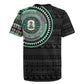 Nigeria African Tribal Pattern Rugby Jersey Chest Arm Tattoo