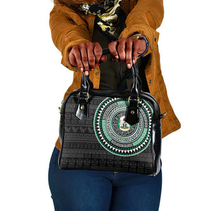 Nigeria African Tribal Pattern Shoulder Handbag Chest Arm Tattoo