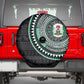 Nigeria African Tribal Pattern Spare Tire Cover Chest Arm Tattoo