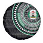 Nigeria African Tribal Pattern Spare Tire Cover Chest Arm Tattoo