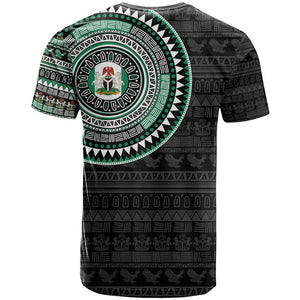 Nigeria African Tribal Pattern T shirt Chest Arm Tattoo