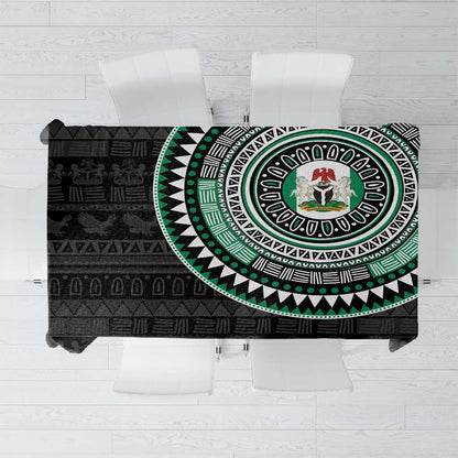 Nigeria African Tribal Pattern Tablecloth Chest Arm Tattoo