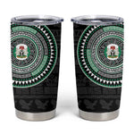 Nigeria African Tribal Pattern Tumbler Cup Chest Arm Tattoo