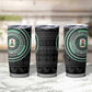 Nigeria African Tribal Pattern Tumbler Cup Chest Arm Tattoo