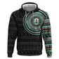 Nigeria African Tribal Pattern Zip Hoodie Chest Arm Tattoo