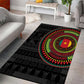 Cameroon African Tribal Pattern Area Rug Chest Arm Tattoo