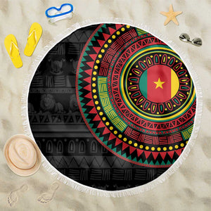 Cameroon African Tribal Pattern Beach Blanket Chest Arm Tattoo
