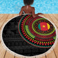 Cameroon African Tribal Pattern Beach Blanket Chest Arm Tattoo