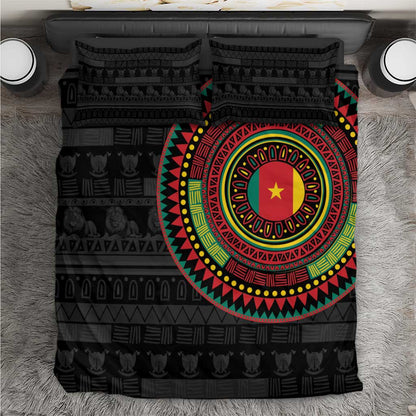 Cameroon African Tribal Pattern Bedding Set Chest Arm Tattoo