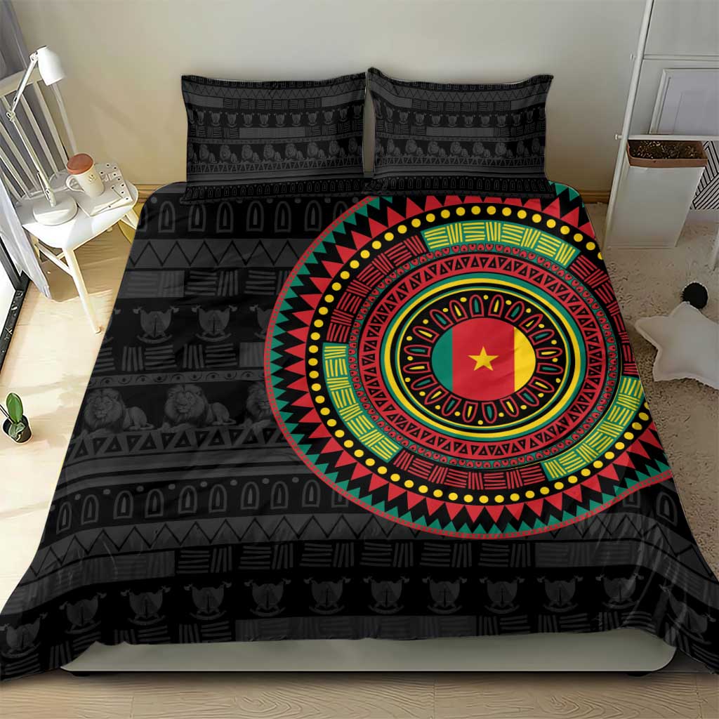 Cameroon African Tribal Pattern Bedding Set Chest Arm Tattoo