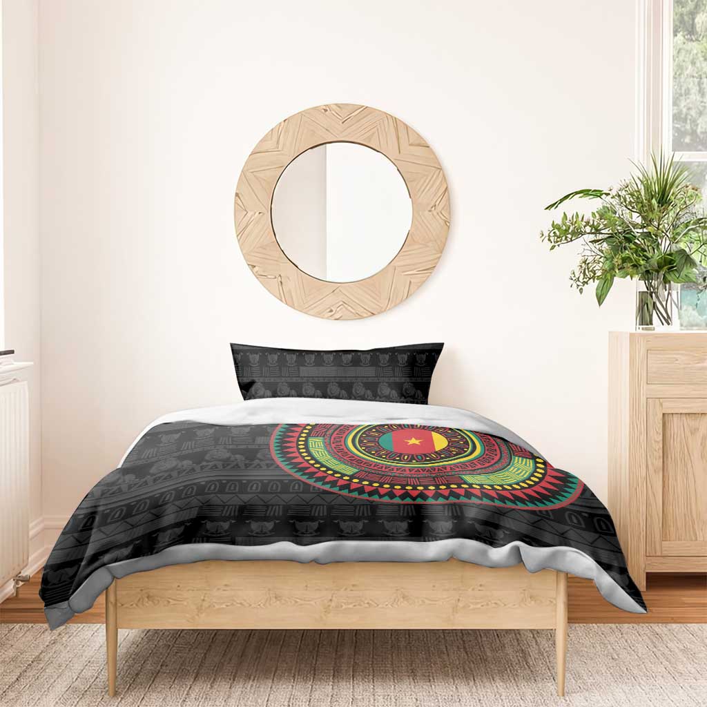 Cameroon African Tribal Pattern Bedding Set Chest Arm Tattoo