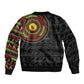 Cameroon African Tribal Pattern Bomber Jacket Chest Arm Tattoo