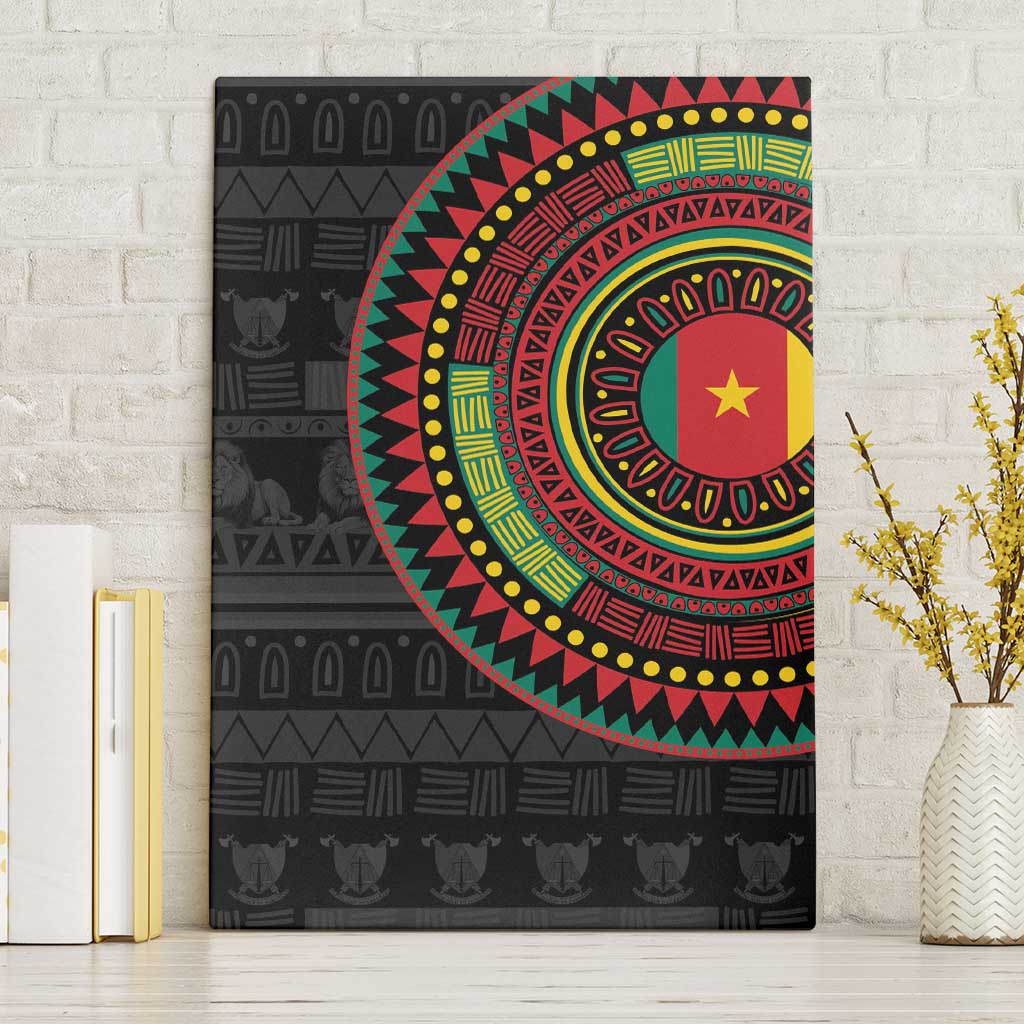 Cameroon African Tribal Pattern Canvas Wall Art Chest Arm Tattoo by ...