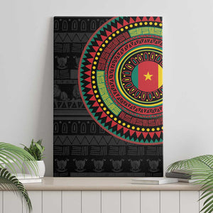 Cameroon African Tribal Pattern Canvas Wall Art Chest Arm Tattoo