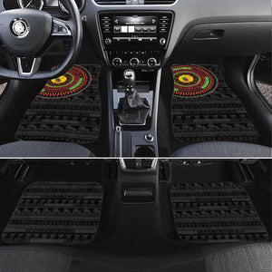 Cameroon African Tribal Pattern Car Mats Chest Arm Tattoo