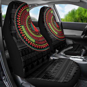 Cameroon African Tribal Pattern Car Seat Cover Chest Arm Tattoo