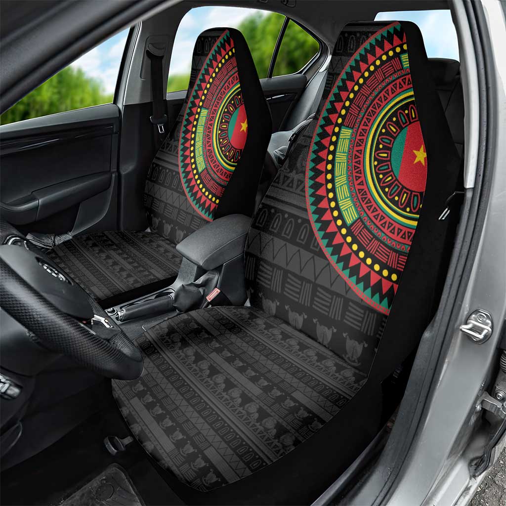 Cameroon African Tribal Pattern Car Seat Cover Chest Arm Tattoo